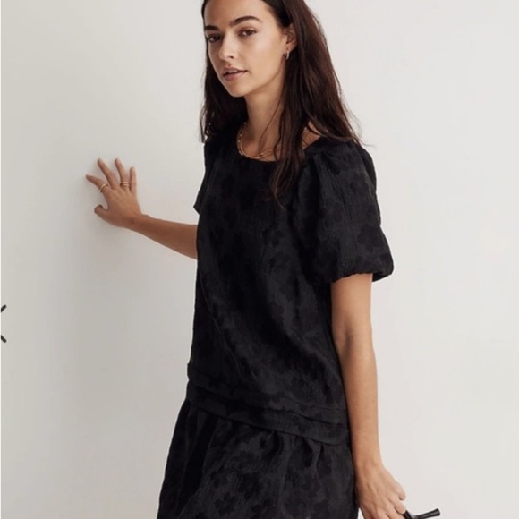 Madewell Aida Floral Mini Dress - Black - Size 4 - From Rent the Runway! - Picture 2 of 8